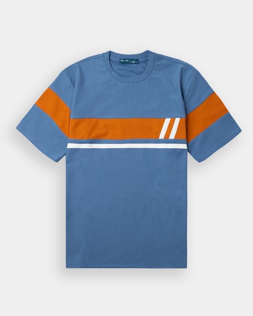 Áo Thun Nam Ghép Màu R1210BB325