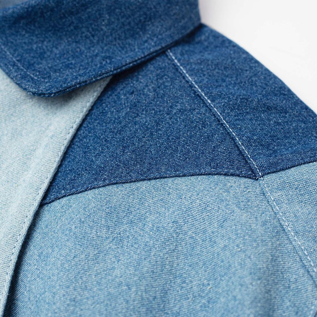 TD.Sơ Mi Ghép Màu R1612 BC277