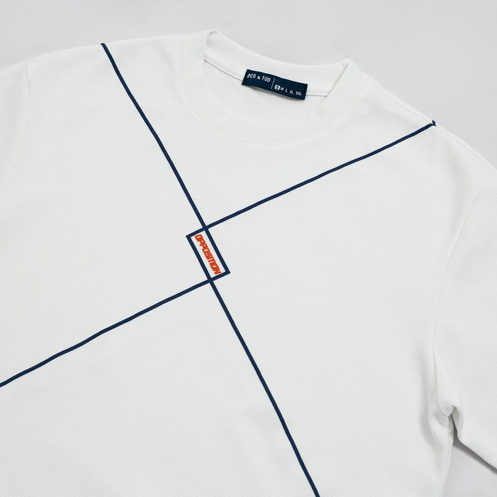 Áo Thun In Sọc R1210 BC189