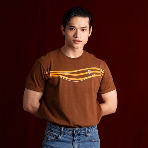 Áo Thun Nam In Chữ B R1210 BB158
