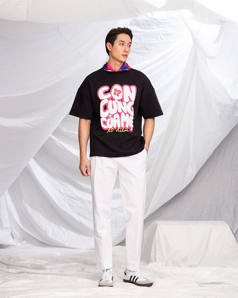 Áo Thun In Chữ O1210 BD404