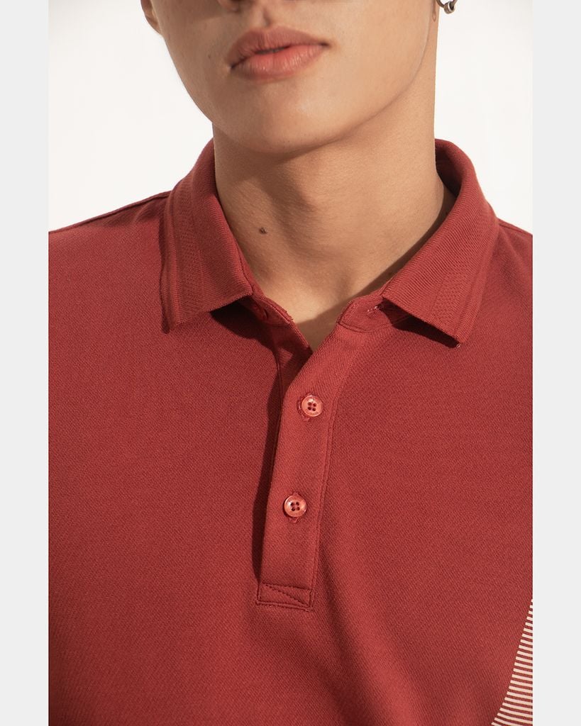 Áo Polo Nam In Sọc R1300BB147