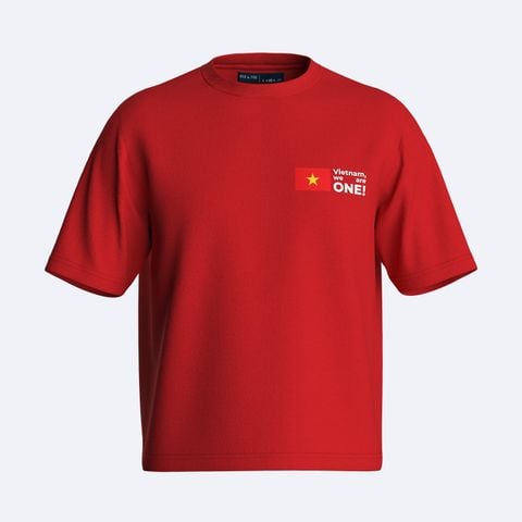 Áo Thun 54 Dân Tộc - Red Boxy - OB1210 BE578