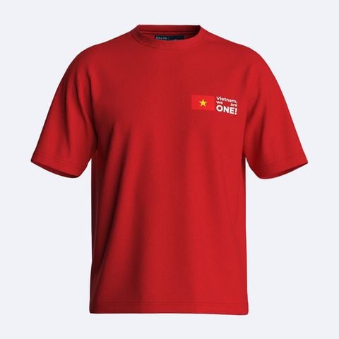 Áo Thun 54 Dân Tộc - Red Oversize - O1210 BE577