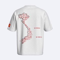 Áo Thun 63 Tỉnh Thành - White Oversize - O1210 BE579