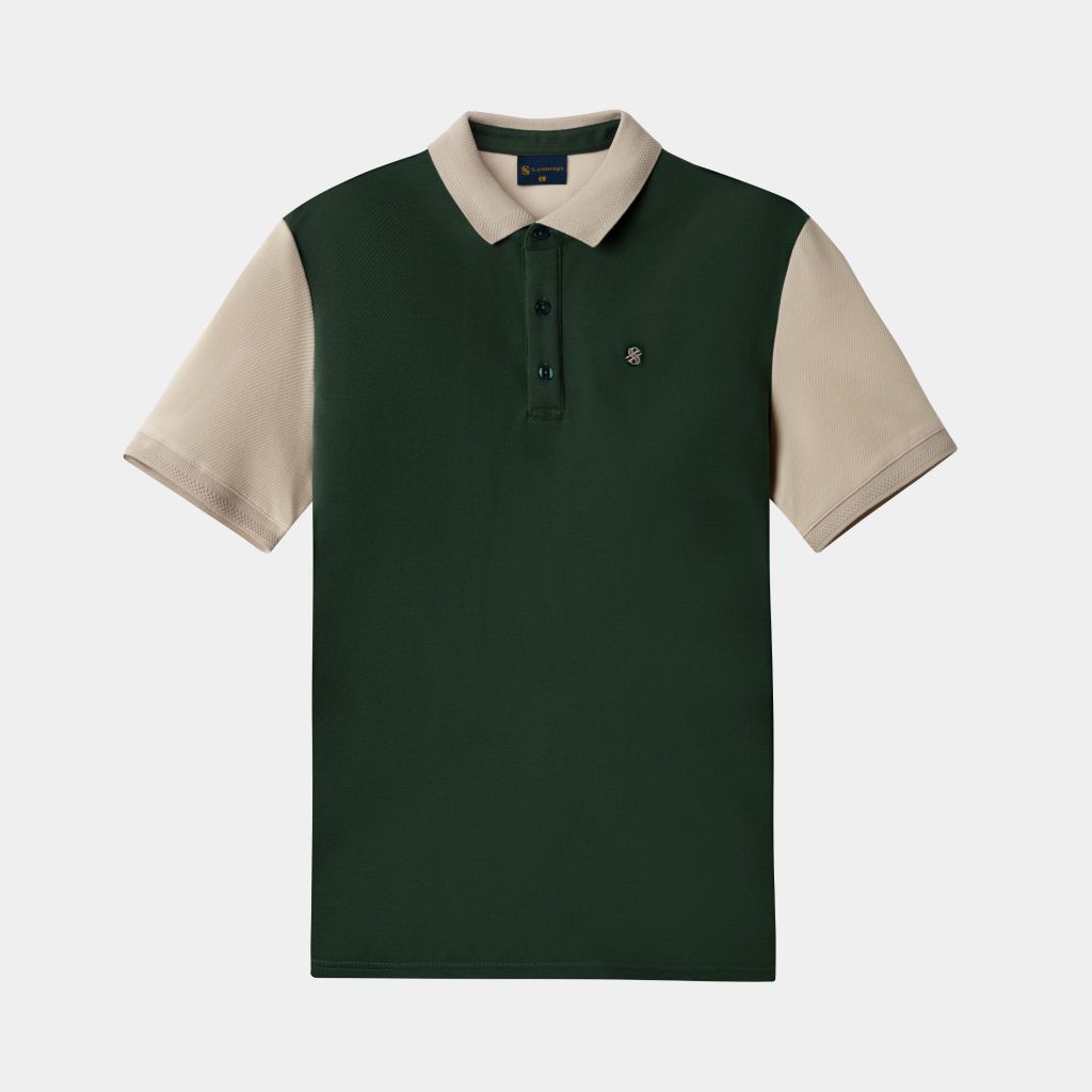 S.Áo Polo Ghép Màu R1300 BB361