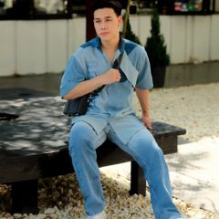 TD.Quần Jeans Nam STR2141BC276