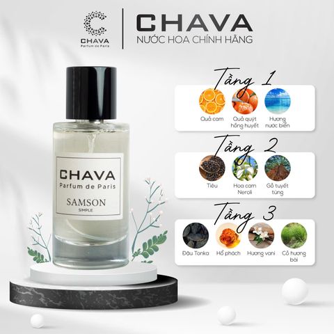 Nước Hoa Chava Simple Chai 50ml