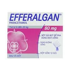 EFFERALGAN 80MG (GÓI)