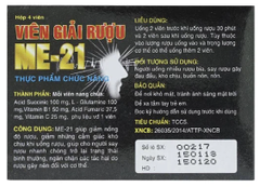 Viên giải rượu ME-21
