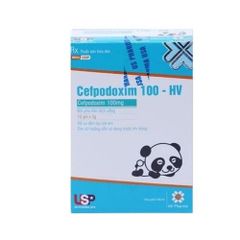 Cefpodoxim 100mg gói