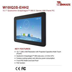 [10.1INCH - W10IQ3S-EHH2] Màn hình cảm ứng HMI Winmate 10.1” 1280 x 800 OS Android 9.0