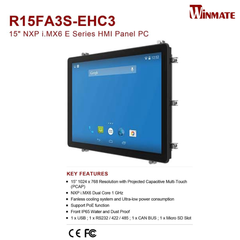 [15 inch - R15FA3S-EHC3] Màn hình cảm ứng HMI Winmate 15” 1024 x 768 OS Options