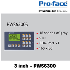 [3 inch - PWS6300] Màn hình cảm ứng HMI Hitech 3 Inch Mono STN LCD