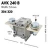 Cầu đấu dây Klemsan AVK 240 B - 240 mm2