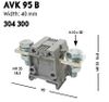 Cầu đấu dây Klemsan AVK 95 B - 95 mm2