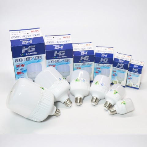 BÓNG LED TRỤ THÂN NHỰA – EDISUN