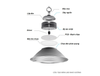 Đèn led chóa nhà xưởng 30W, 50W, 70W, 100W đui E27