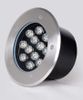 Đèn âm đất sân vườn chân đế IP68, inox khoét lỗ 3W, 6W, 9W, 12W, 15W, 18W, 24W