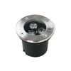 Đèn âm đất sân vườn chân đế IP68, inox khoét lỗ 3W, 6W, 9W, 12W, 15W, 18W, 24W