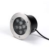 Đèn âm đất, âm nước gắn hồ Cá, thác nước, non bộ sân vườn chân đế IP68, inox khoét lỗ 3W, 6W, 9W, 12W, 15W, 18W, 24W