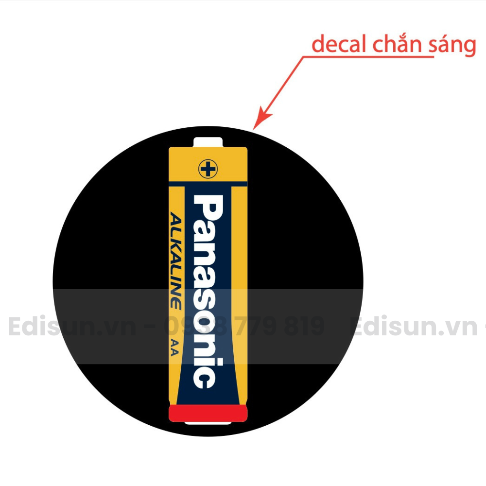 Đèn chiếu logo 35W ngoài trời - Logo Pin Panasonic