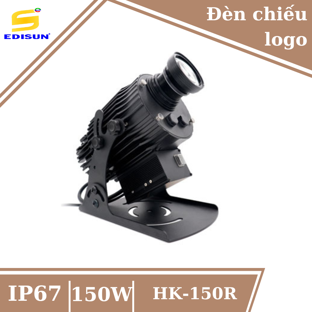 Đèn chiếu logo ngoài trời - trong nhà giá xưởng 150W HK-150R