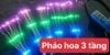 Led pháo hoa chùm 5 bông 450 led