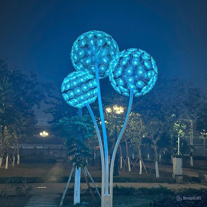 Đèn hoa bồ công anh