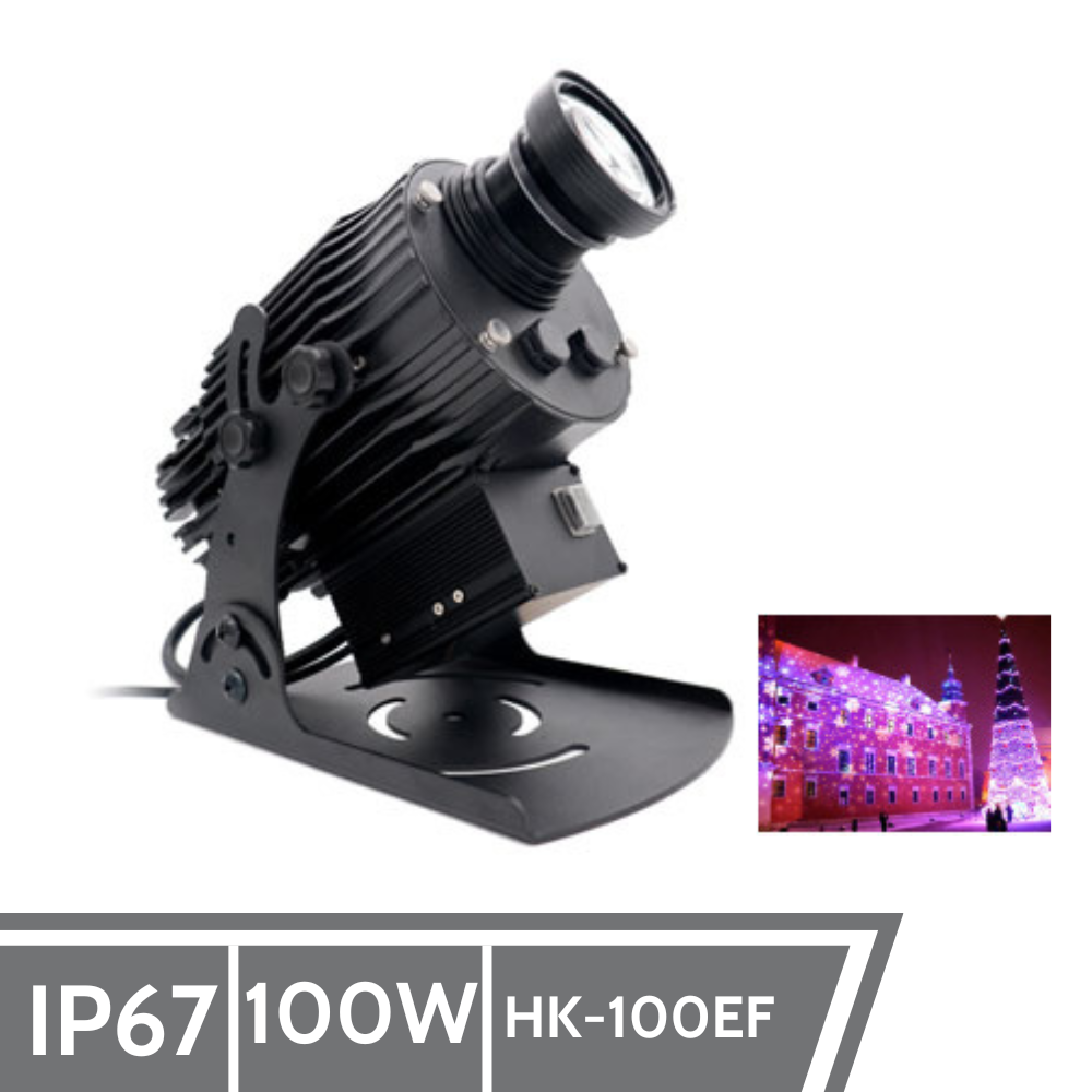 [100W] Đèn chiếu logo ngoài trời - trong nhà giá xưởng 100W EDI-100EF