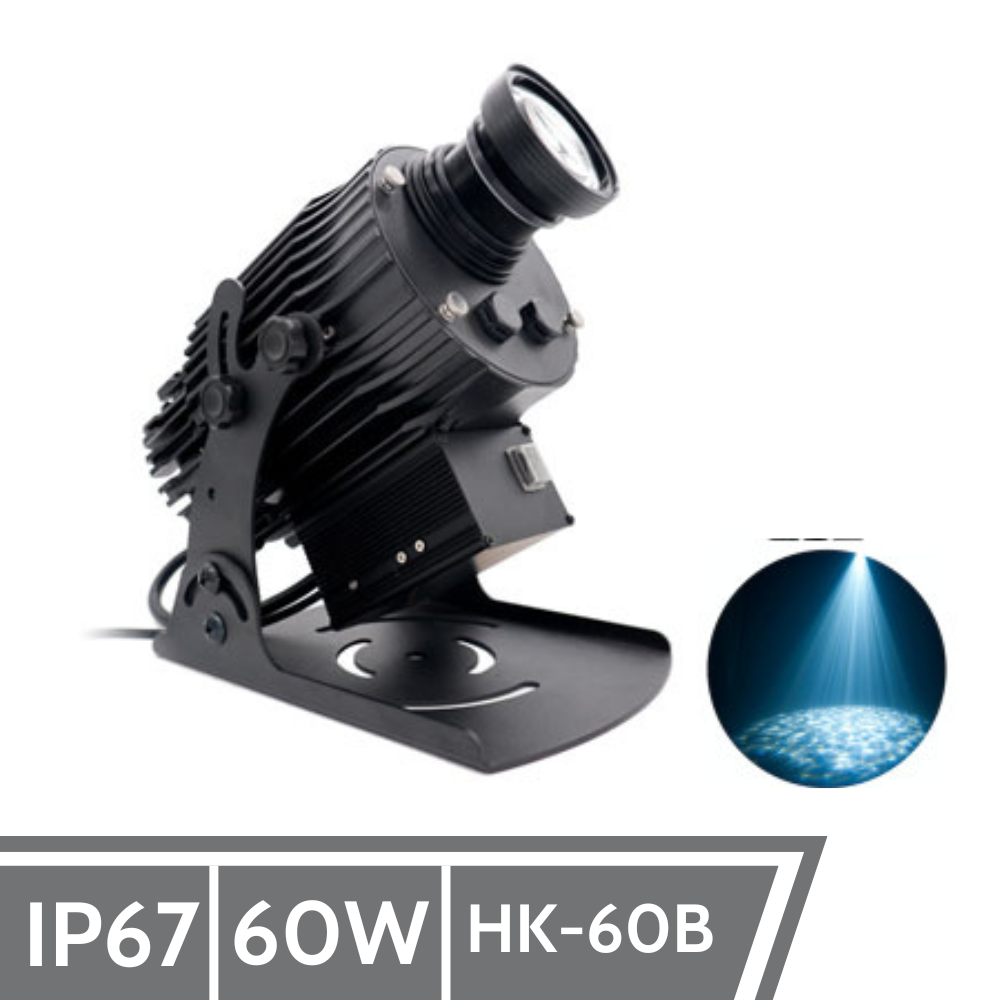 [60W] Đèn chiếu logo ngoài trời - trong nhà giá xưởng 60W EDI-60B