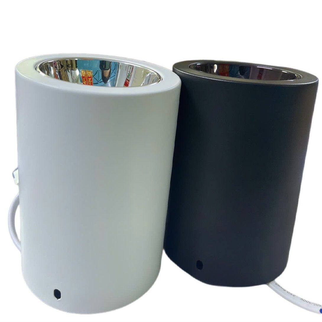 Đèn lon ống bơ 90*110mm 7W, 12W