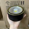 Đèn ống bơ đèn lon ốp nổi viền vàng 7W, 12W