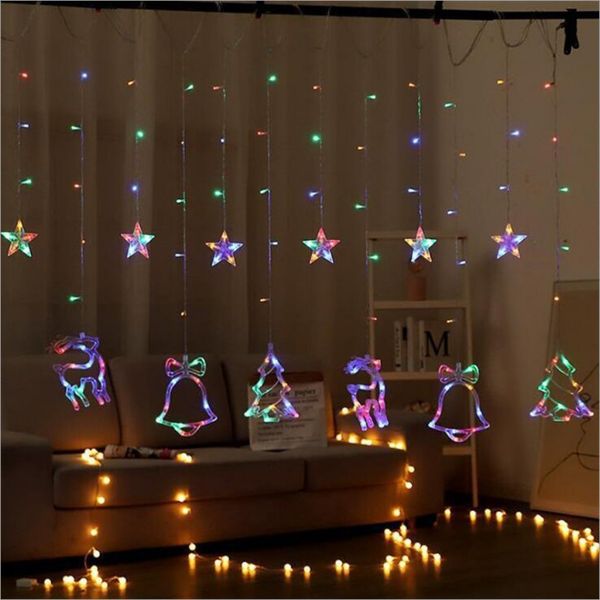 Đèn rèm ngắn Noel 3m – EDISUN