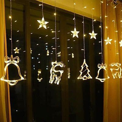 Đèn rèm ngắn Noel 3m – EDISUN