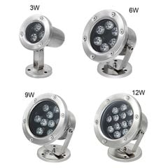 Đèn led rọi âm nước tròn