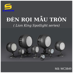 ĐÈN RỌI MẪU TRÒN ( Lion king Spotlight series)