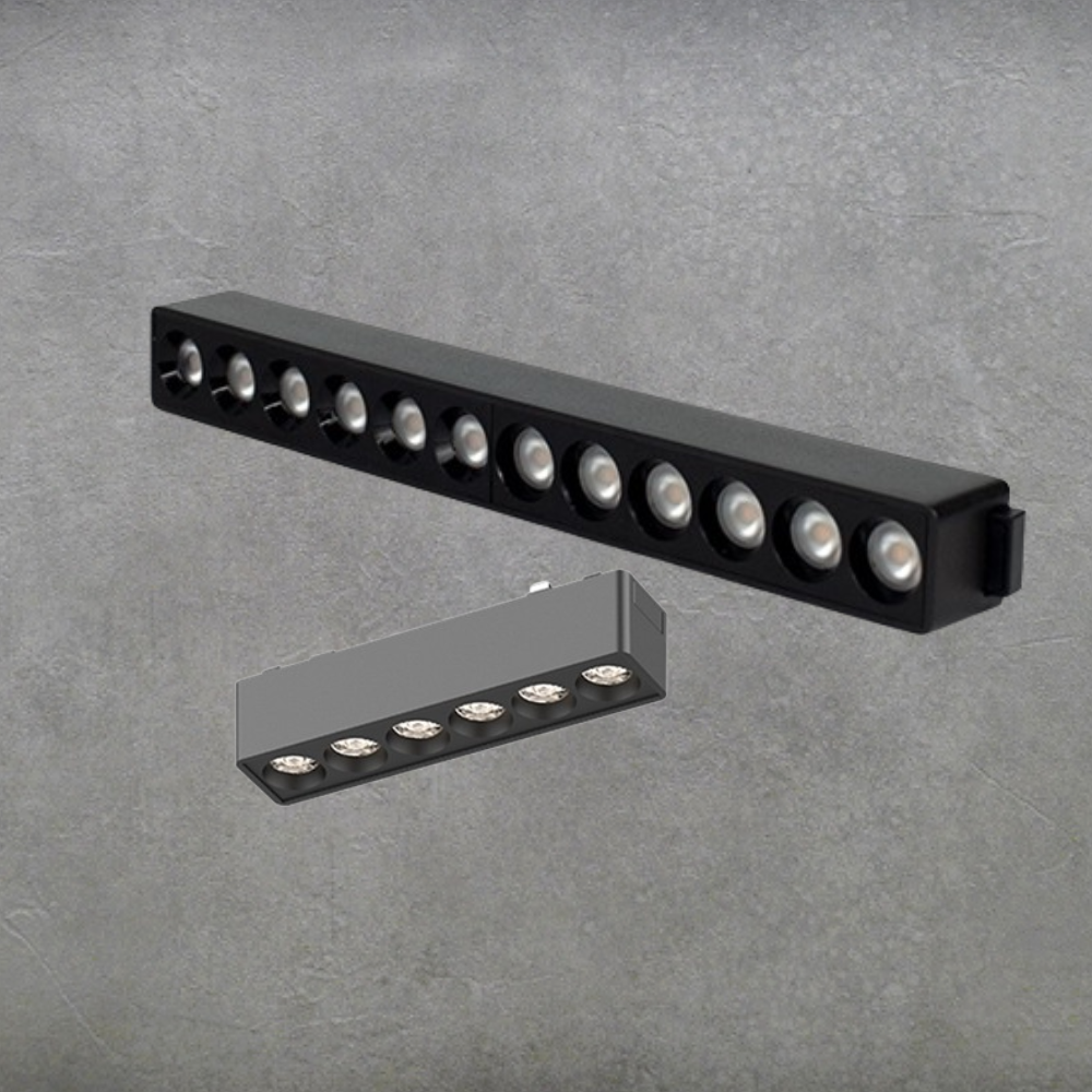 [PT] Đèn ray tiêu điểm nam châm mỏng 12w , 18w