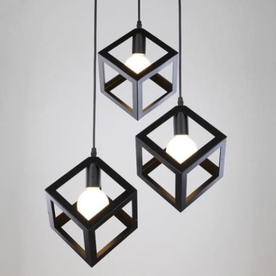 Đèn thả sắt hình lục giác