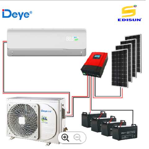 Điều hòa không khí Năng lượng Mặt trời Deye 12000BTU DC48V