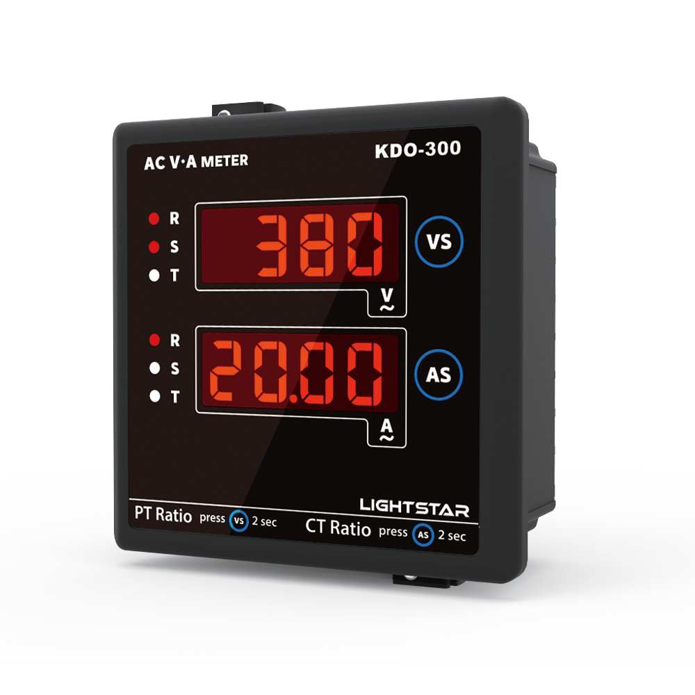 For 3 Phase Voltage / Ampere Meter KDO-300