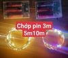 Dây đèn led đom đóm 3m, 5m, 10m sử dụng Pin / điện 220V