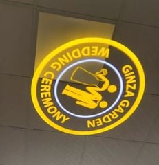 Đèn chiếu logo 80W - Logo nhà hàng tiệc cưới