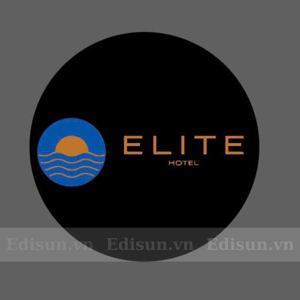 Đèn chiếu logo 100W ngoài trời - logo ELITE Hotel