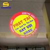 Đèn chiếu logo 60W ngoài trời - logo Quán Cà phê - Sinh tố 