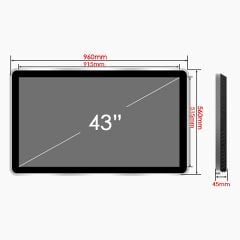 Màn hình LCD treo tường 22 inch, 43 inch