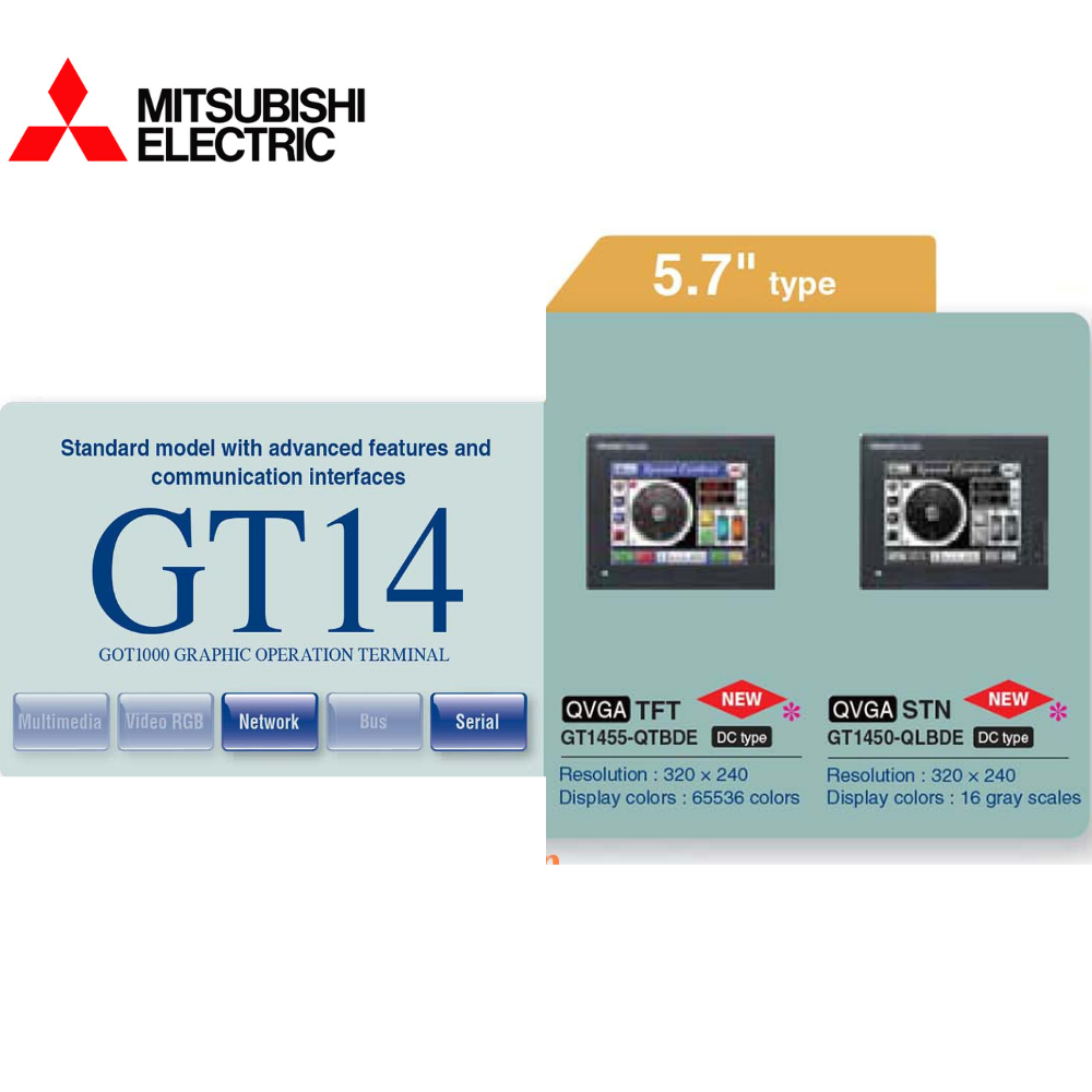 Màn hình cảm ứng Mitsubishi GT145M HMI 5.7 Inch