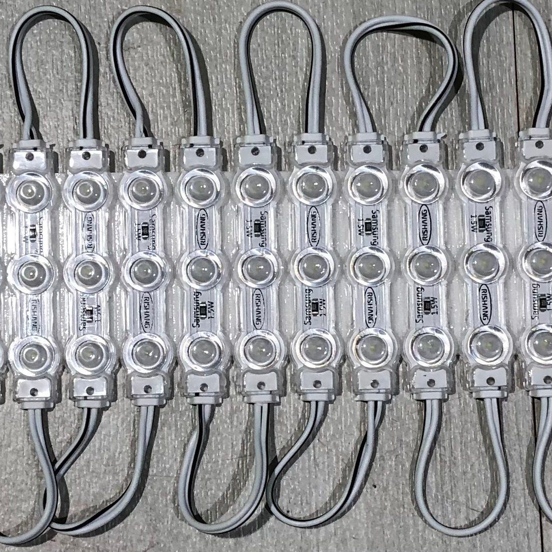 Module 3 led 6213 chóa IP67 ngoài trời trắng, vàng, xanh lá, xanh dương, đỏ