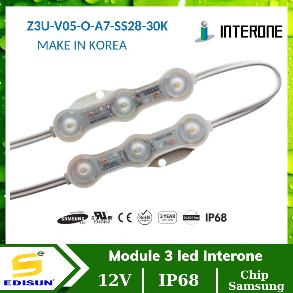 Module 3 led Interone Z3U-V05-O-SS28-30K