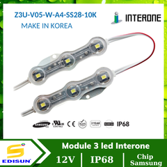 Module 3 led Interone Z3U-V05-W-A04-SS228-10K